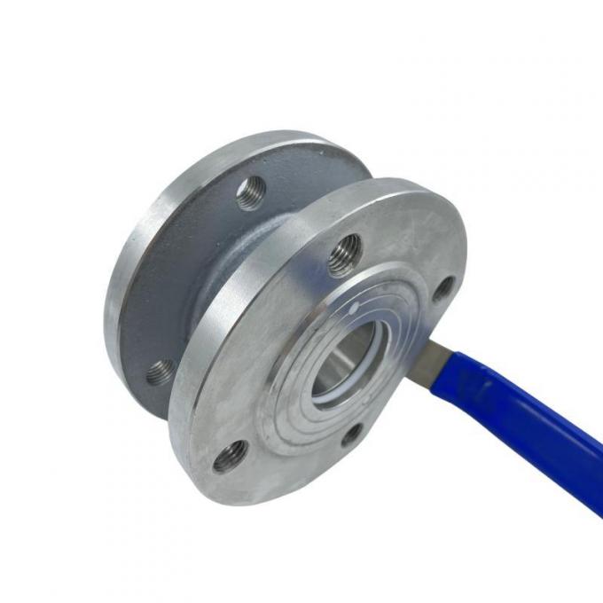 1′/2-4′ Flange Thin-Type 304 Stainless Steel Two Pieces Ball Valves